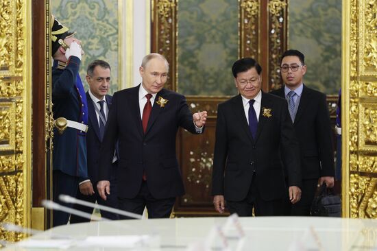 Russia Putin Foreign Delegations