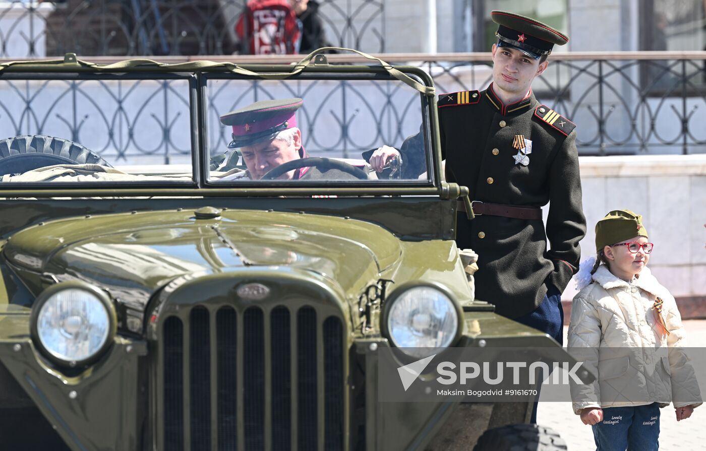 Russia Regions WWII Victory Day Celebrations