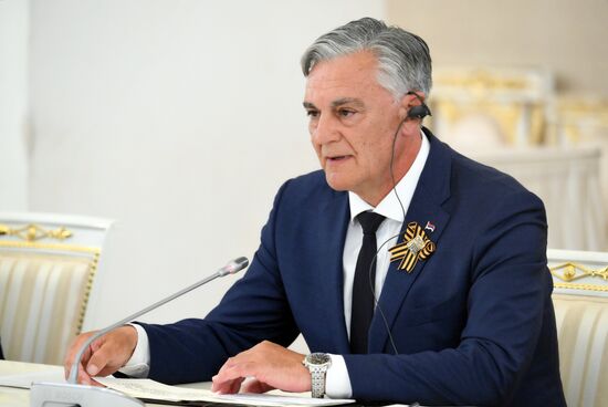 Russia Putin Foreign Delegations