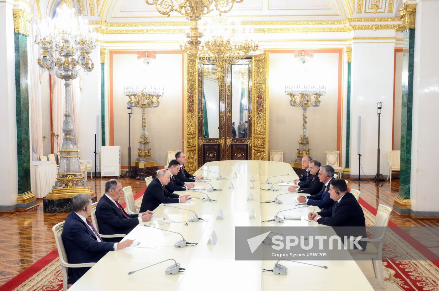 Russia Putin Foreign Delegations