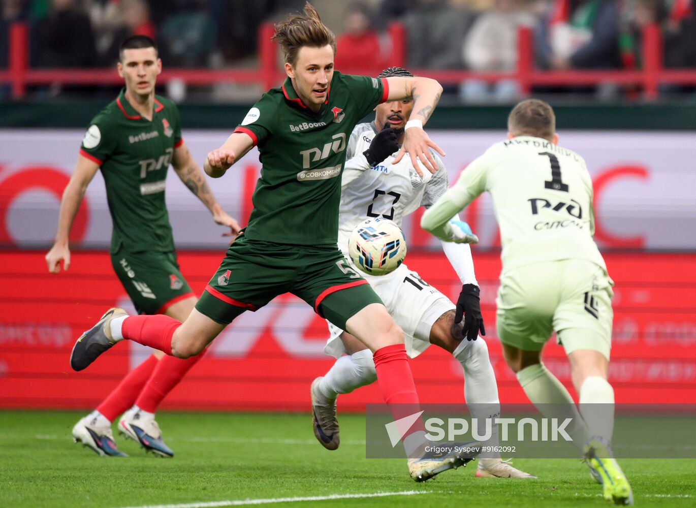 Russia Soccer Premier-League Lokomotiv - Baltika