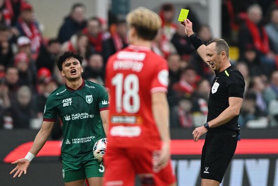 Russia Soccer Premier-League Spartak - Rubin