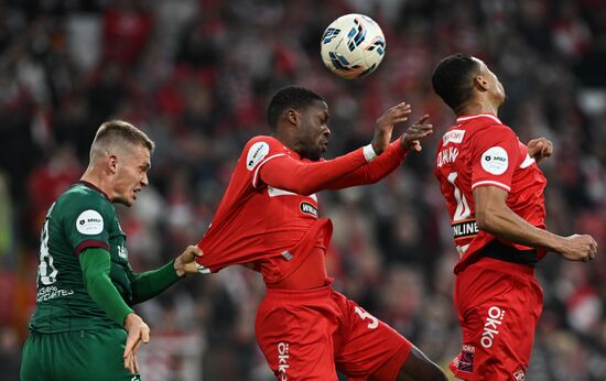 Russia Soccer Premier-League Spartak - Rubin
