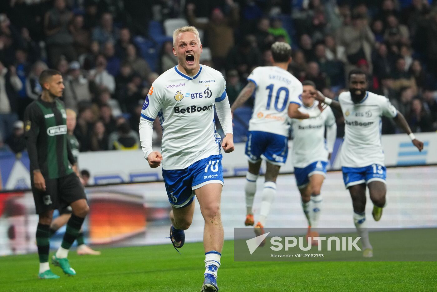Russia Soccer Premier-League Dynamo - Krasnodar