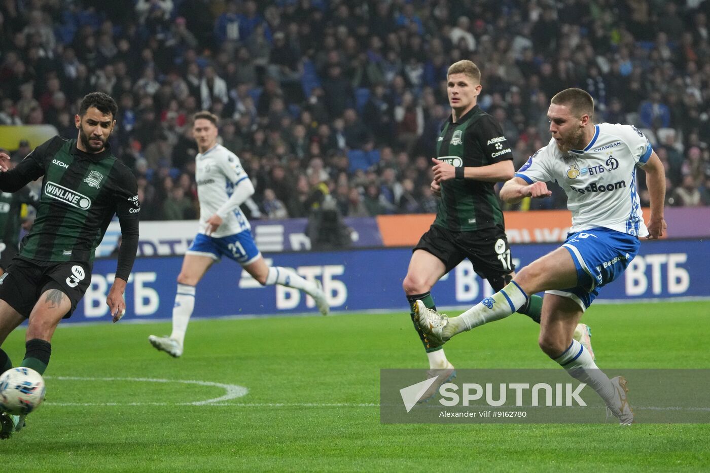 Russia Soccer Premier-League Dynamo - Krasnodar
