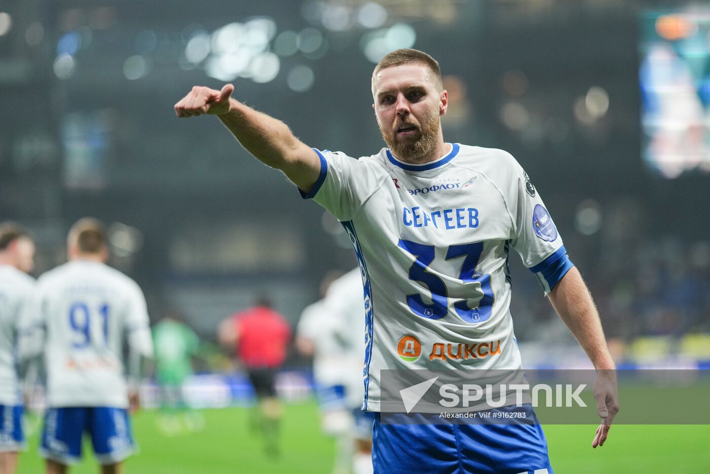 Russia Soccer Premier-League Dynamo - Krasnodar