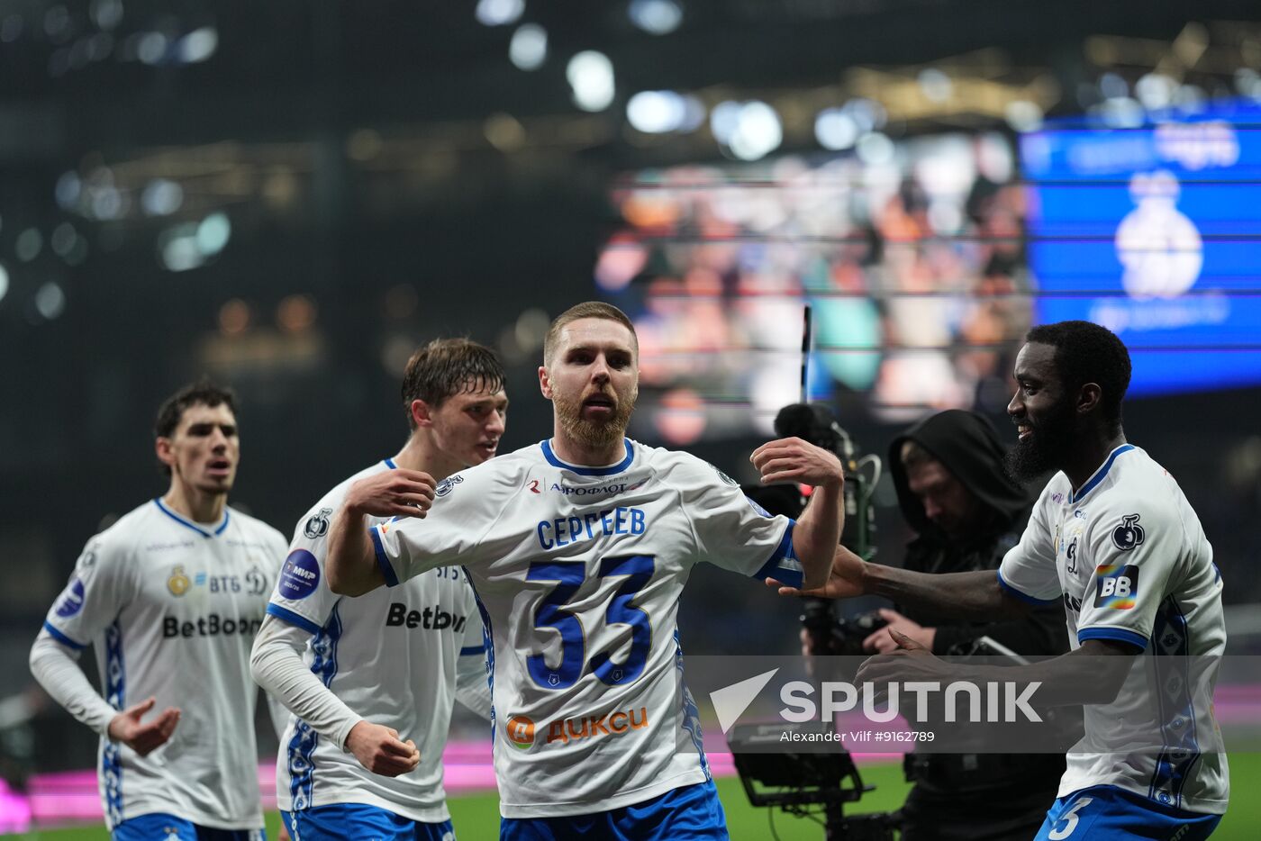 Russia Soccer Premier-League Dynamo - Krasnodar