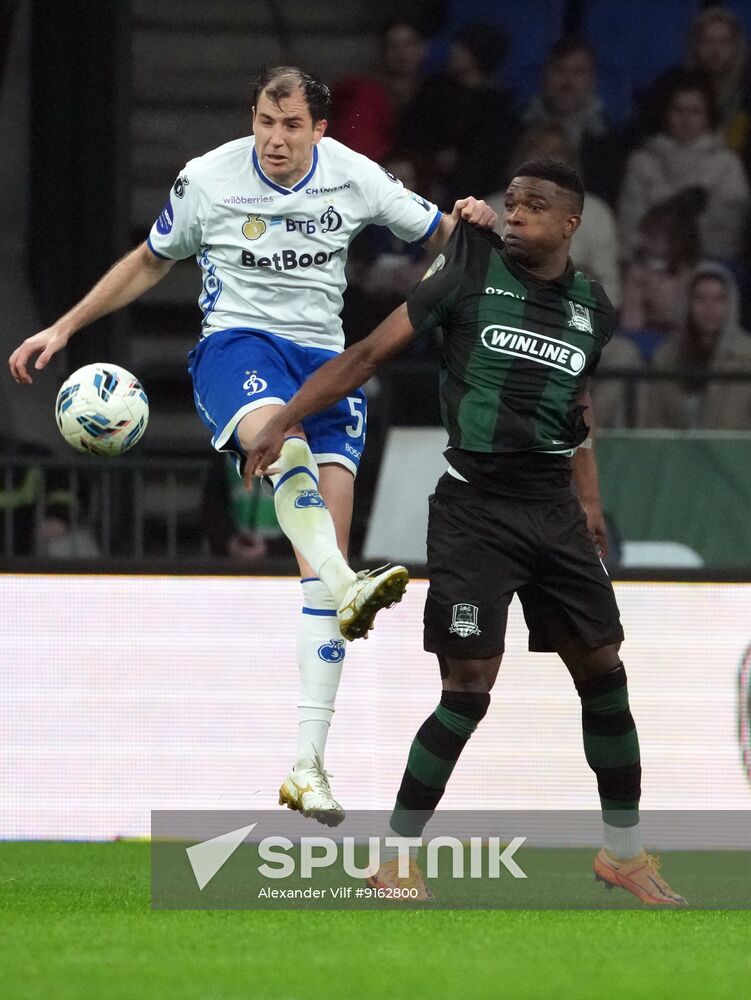 Russia Soccer Premier-League Dynamo - Krasnodar
