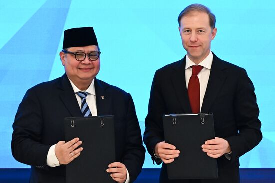 KAZANFORUM 2026. Meeting of Joint Russian-Indonesian Commission on Trade and Economic Technical Cooperation