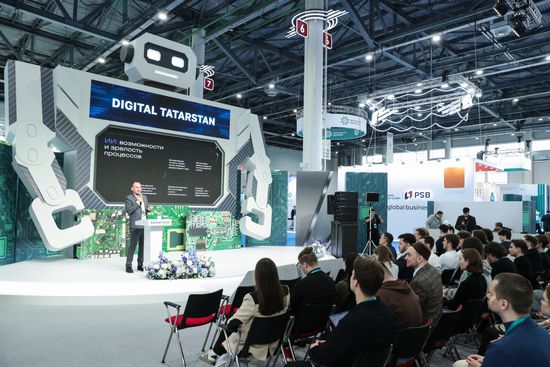 KAZANFORUM 2026. Official opening of the IT platform and Fintech Hackathon CodeStorm by IT Park