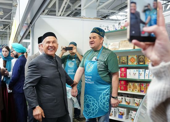KAZANFORUM 2026. Official opening of the International Halal Trade Fair Kazan Halal Market