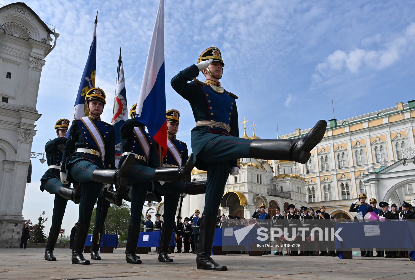 Russia Cadets Oath Taking