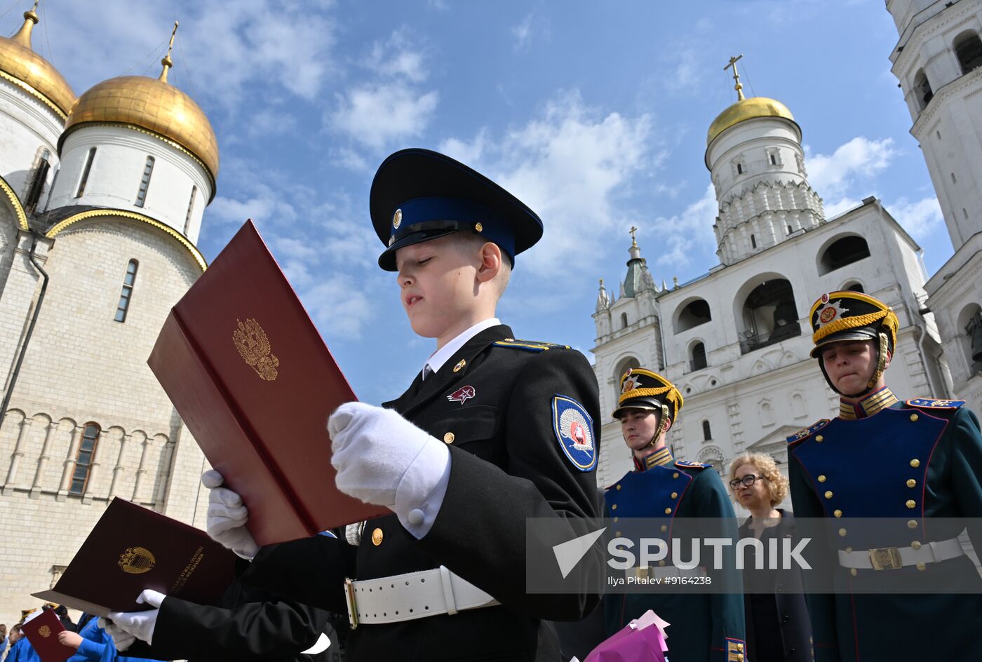Russia Cadets Oath Taking
