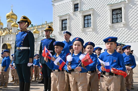 Russia Cadets Oath Taking