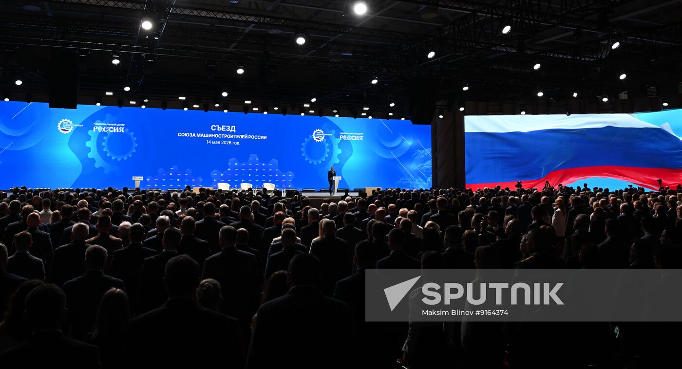 Russia Putin Engineering Union Congress
