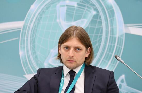 The 17th International Economic Forum Russia-Islamic World: KAZANFORUM 2026. Digital transport of the future: intelligent transportation and autonomous technologies. Roman Zakharov, Deputy Director For Government Relations X5. Location: Russia, Republic of Tatarstan, Kazan. Author: Maxim Platonov/Sputnik. KAZANFORUM 2026. Digital transport of the future: intelligent transportation and autonomous technologies