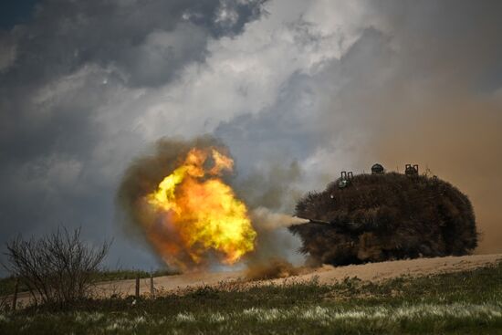 Russia Ukraine Military Operation Motor Rifle Unit