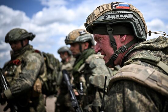 Russia Ukraine Military Operation Motor Rifle Unit