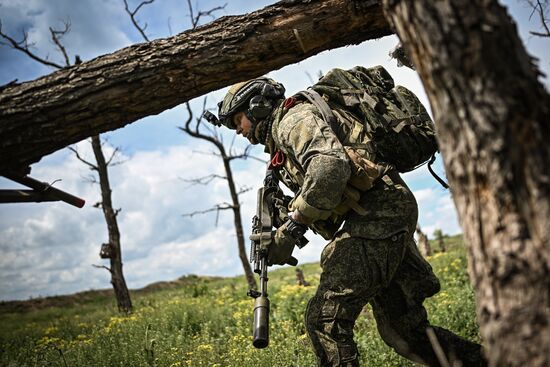 Russia Ukraine Military Operation Motor Rifle Unit