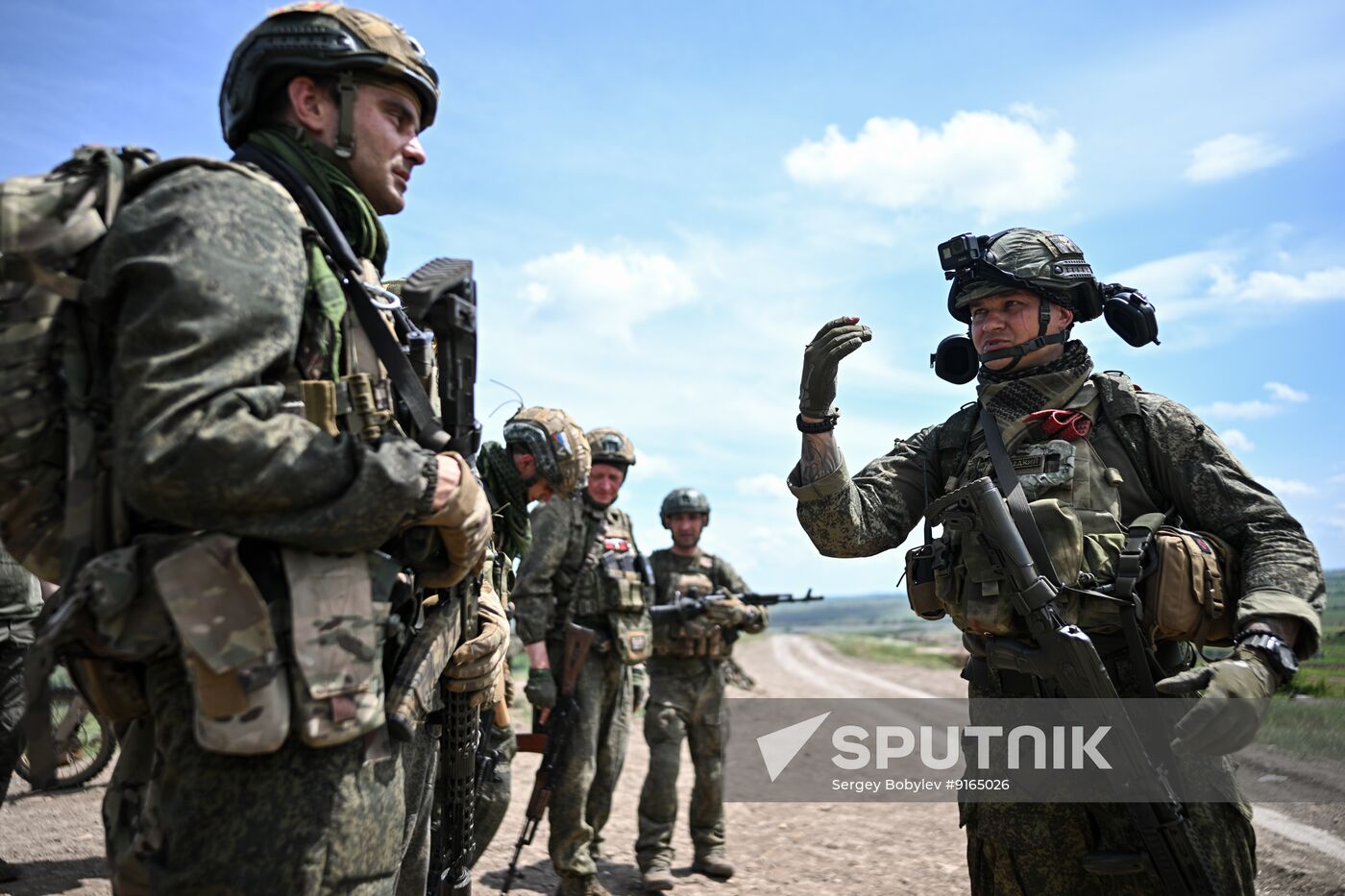 Russia Ukraine Military Operation Motor Rifle Unit