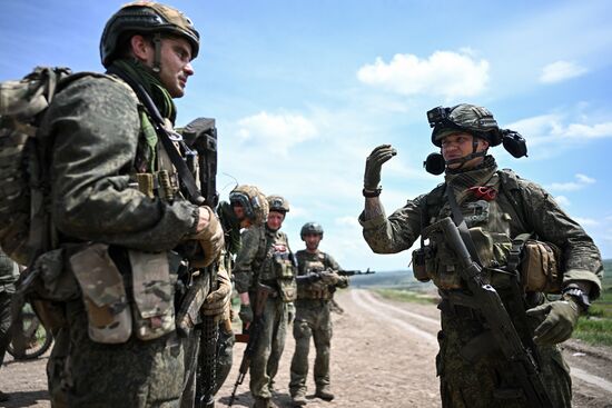 Russia Ukraine Military Operation Motor Rifle Unit