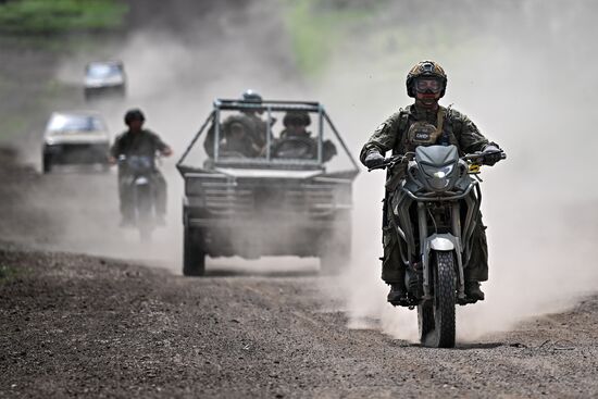 Russia Ukraine Military Operation Motor Rifle Unit