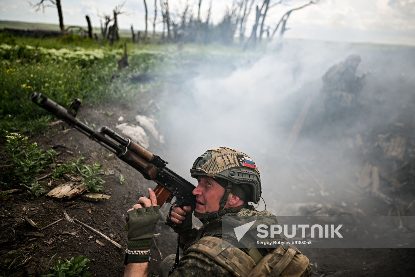 Russia Ukraine Military Operation Motor Rifle Unit