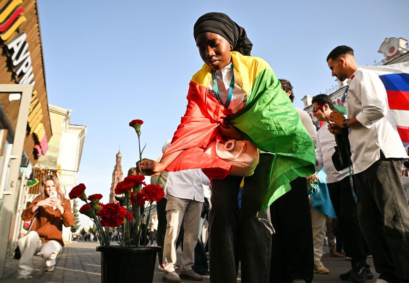 KAZANFORUM 2026. Procession of participants of the International Chefs' Cup