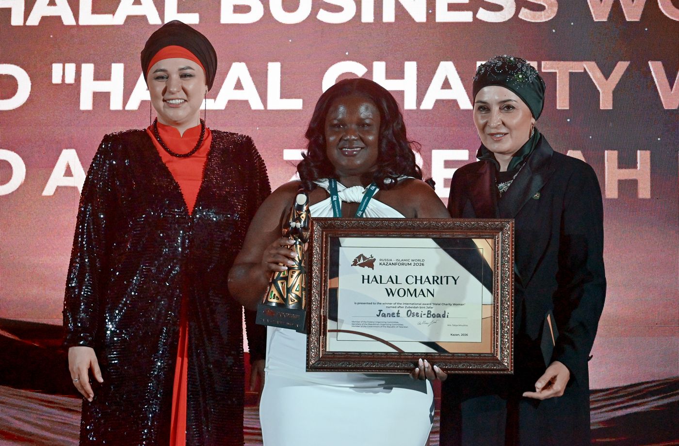 KAZANFORUM 2026. Halal Business Woman and Halal Charity Woman awards