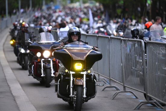 Russia Moscow Motorcycle Festival
