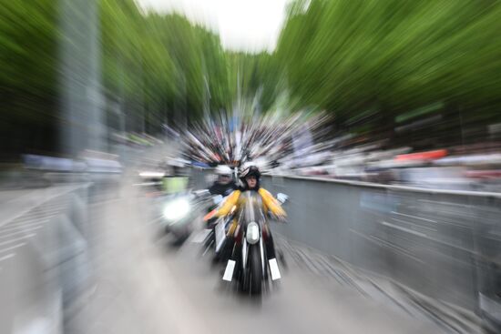 Russia Moscow Motorcycle Festival