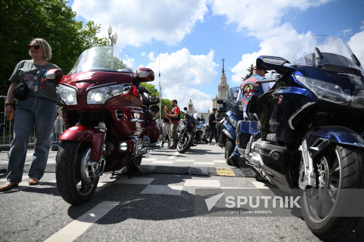 Russia Moscow Motorcycle Festival