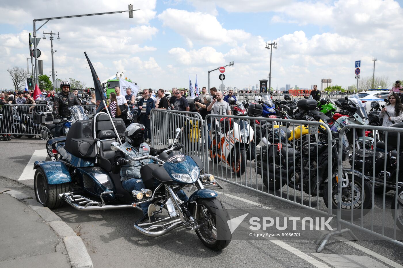 Russia Moscow Motorcycle Festival