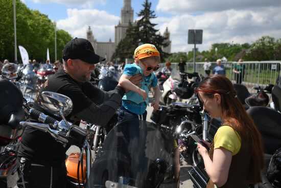 Russia Moscow Motorcycle Festival