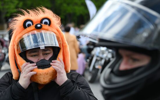 Russia Moscow Motorcycle Festival