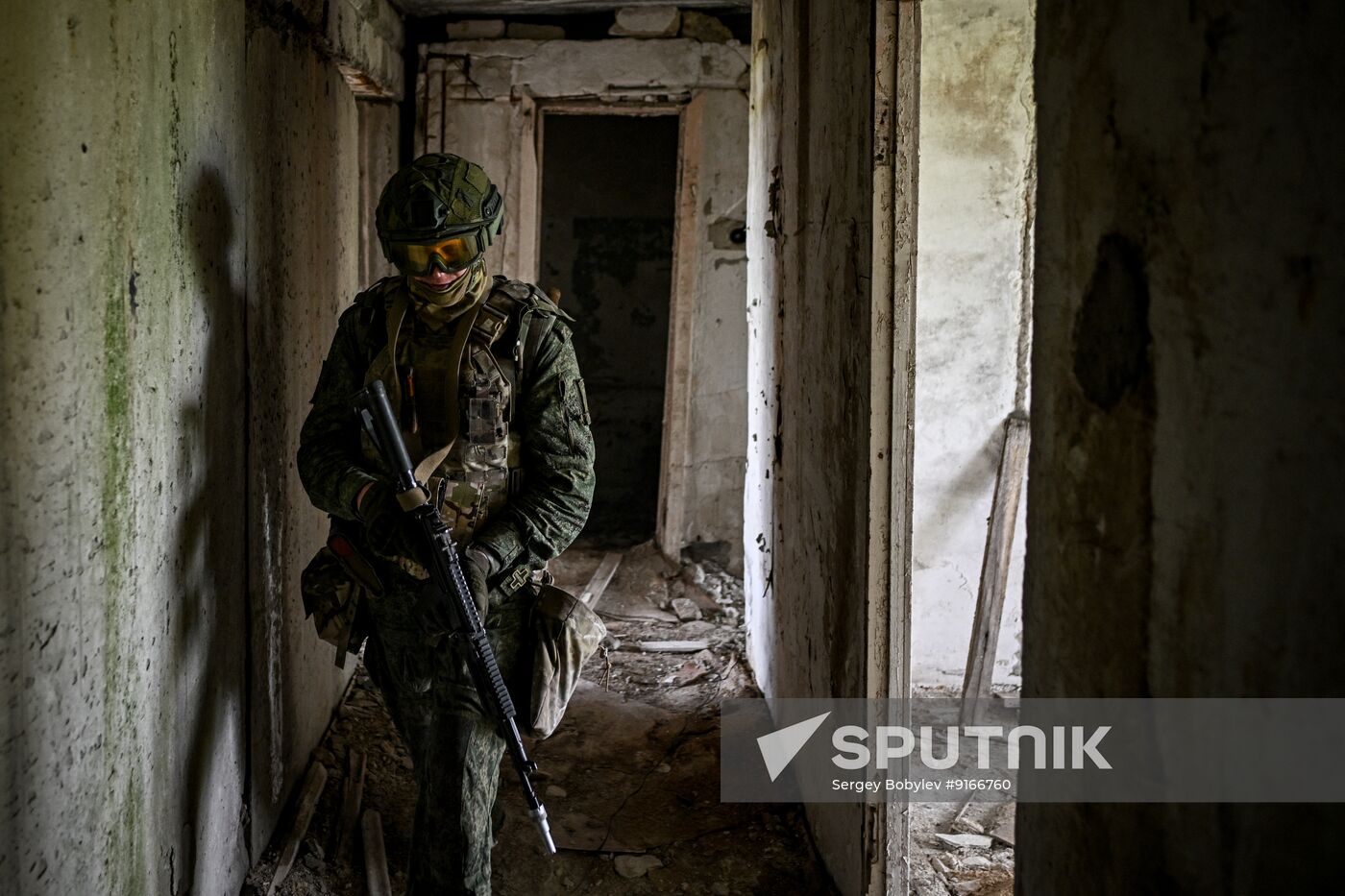 Russia Ukraine Military Operation Motor Rifle Unit