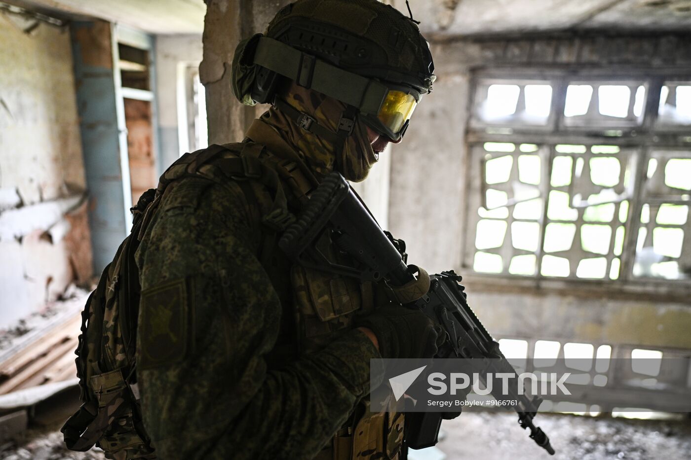 Russia Ukraine Military Operation Motor Rifle Unit