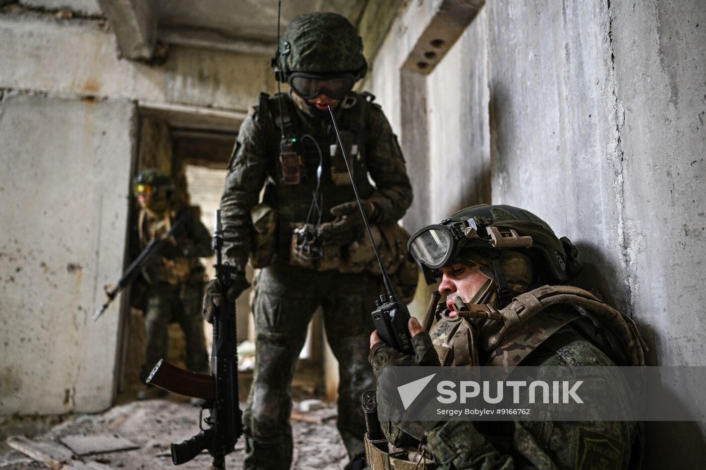 Russia Ukraine Military Operation Motor Rifle Unit