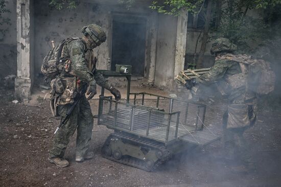 Russia Ukraine Military Operation Motor Rifle Unit