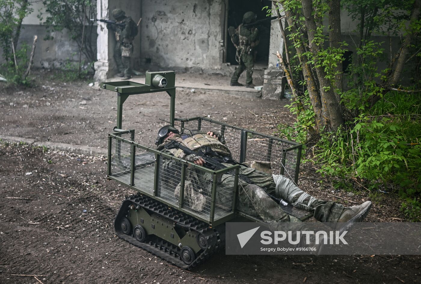 Russia Ukraine Military Operation Motor Rifle Unit