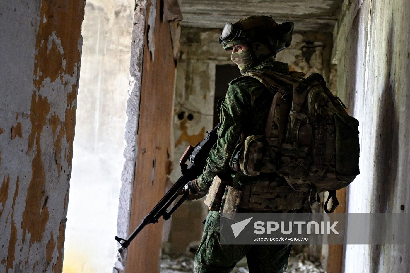 Russia Ukraine Military Operation Motor Rifle Unit