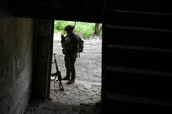 Russia Ukraine Military Operation Motor Rifle Unit