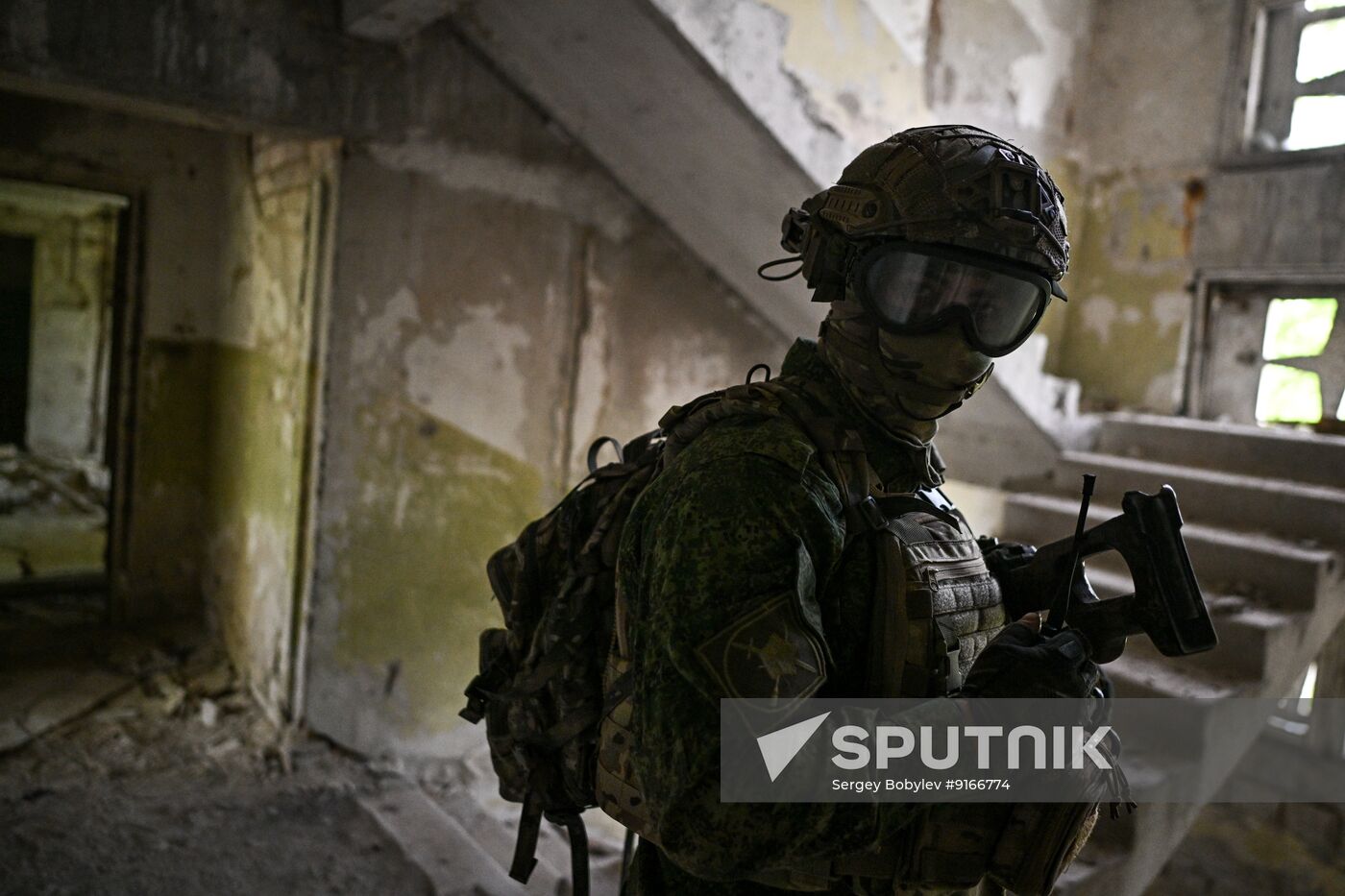 Russia Ukraine Military Operation Motor Rifle Unit