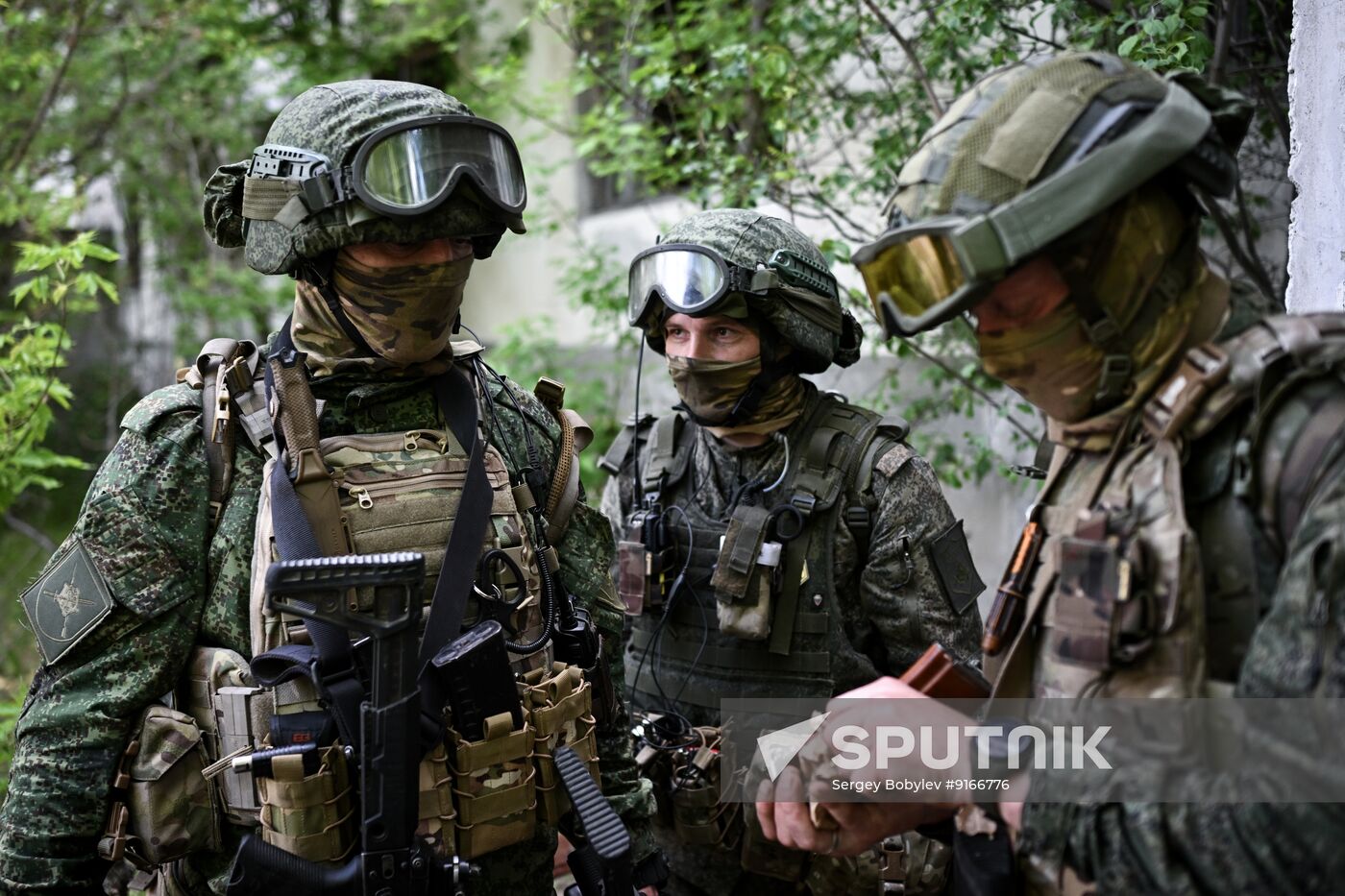Russia Ukraine Military Operation Motor Rifle Unit