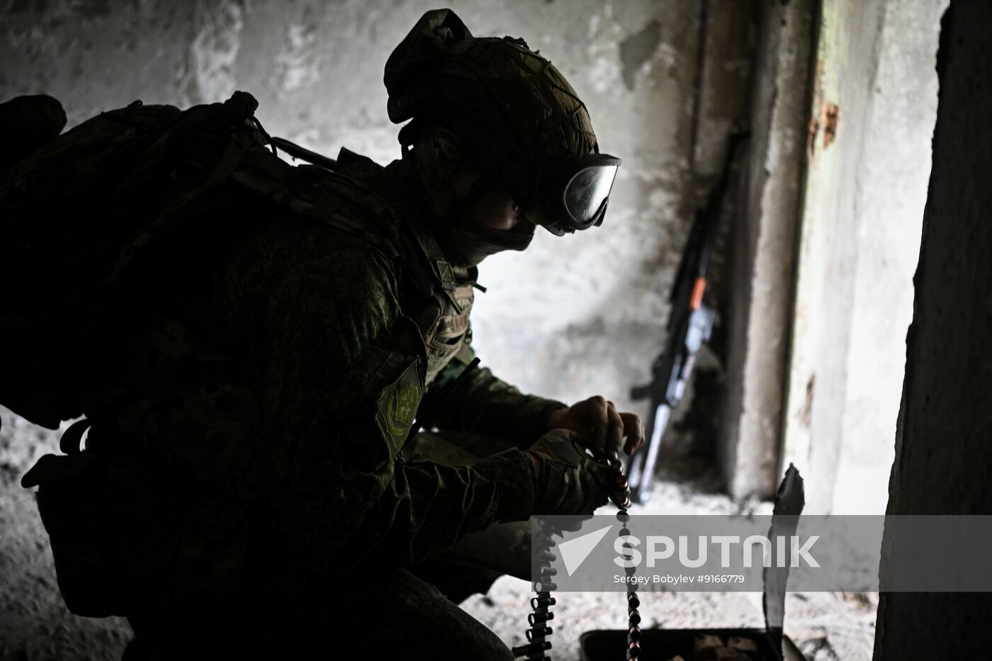Russia Ukraine Military Operation Motor Rifle Unit