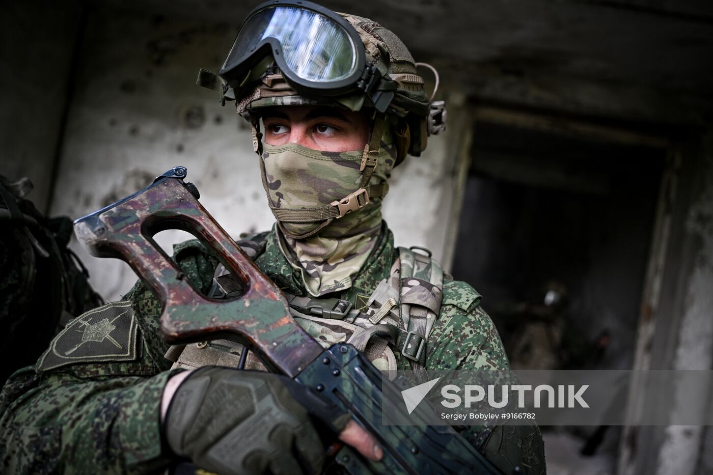 Russia Ukraine Military Operation Motor Rifle Unit