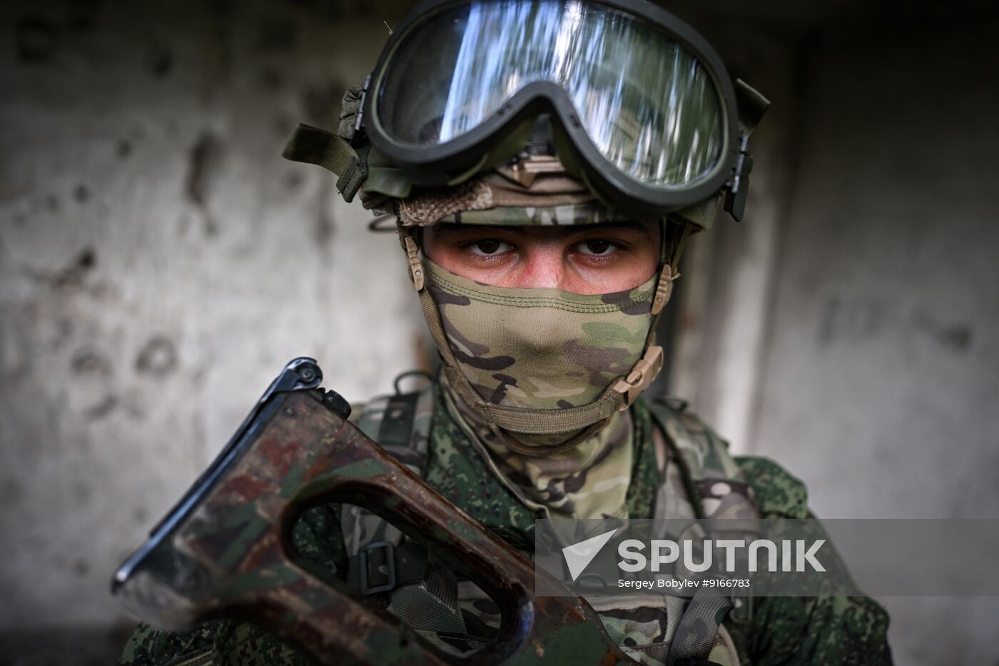 Russia Ukraine Military Operation Motor Rifle Unit