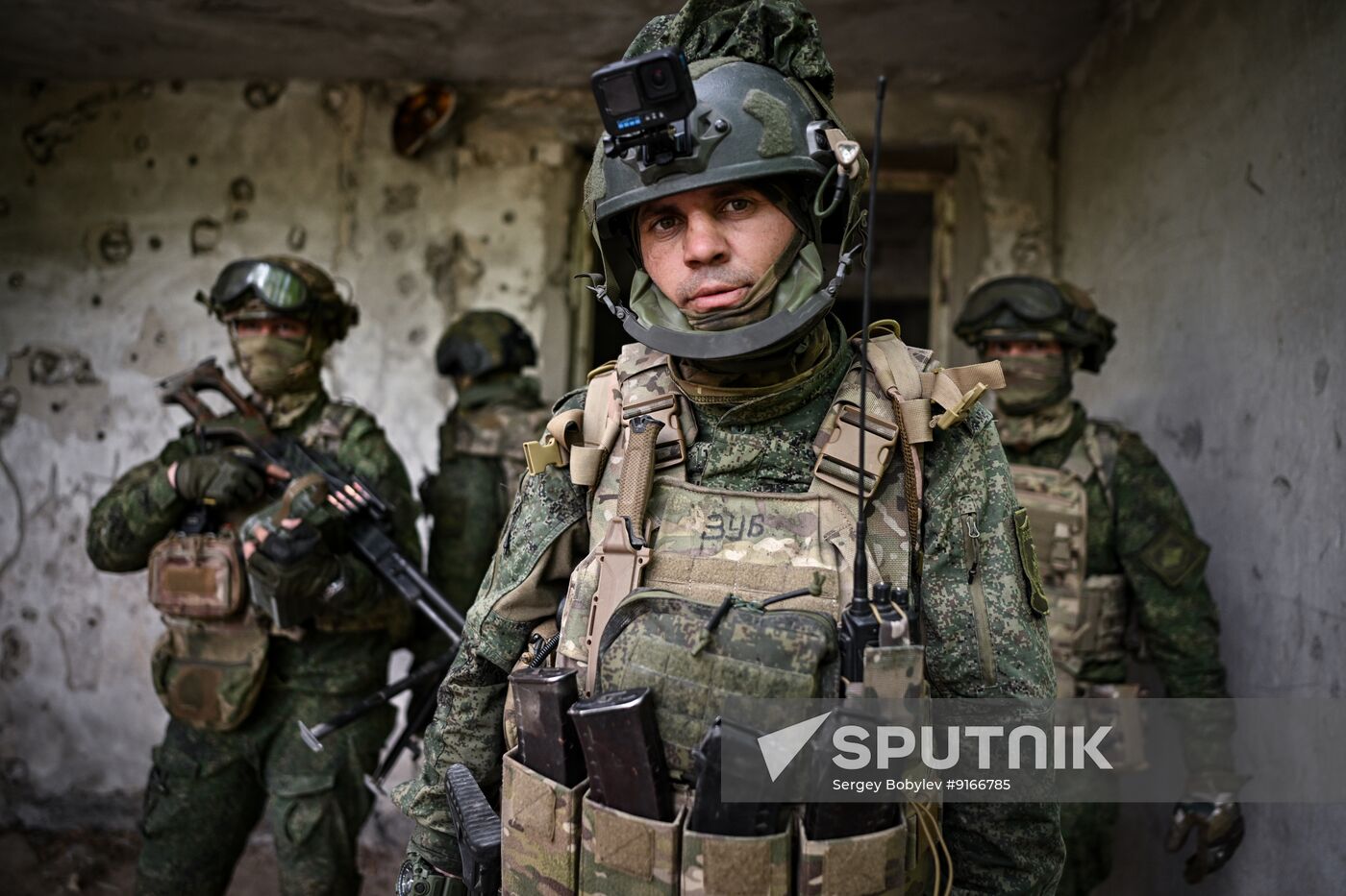 Russia Ukraine Military Operation Motor Rifle Unit