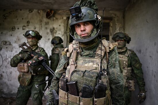 Russia Ukraine Military Operation Motor Rifle Unit