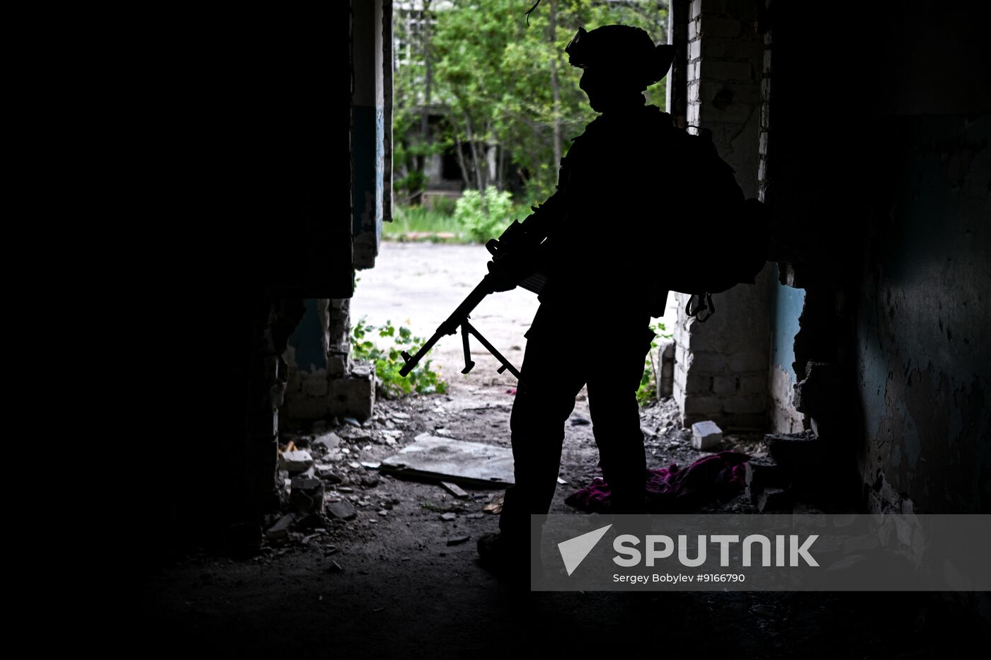 Russia Ukraine Military Operation Motor Rifle Unit